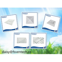 Систем вентиляции и кондиционирования воздуха Vent Алюминиевый квадратный потолочный диффузор